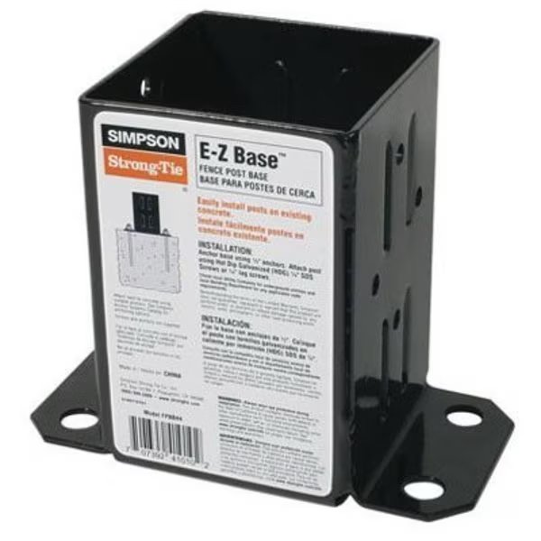 Fence Post Base, Simpson Strong-Tie, Mfr#: FPBB44