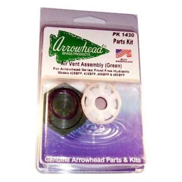 Air Cap Vent Assembly, Arrowhead Brass, Mfr#: PK1430