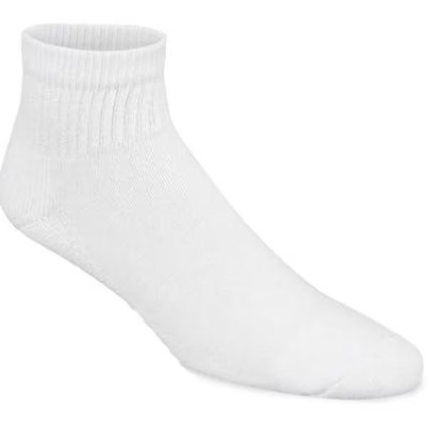 3PK MED WHT QTR Sock, Wigwam Mills, Mfr#: S1168-051-MD
