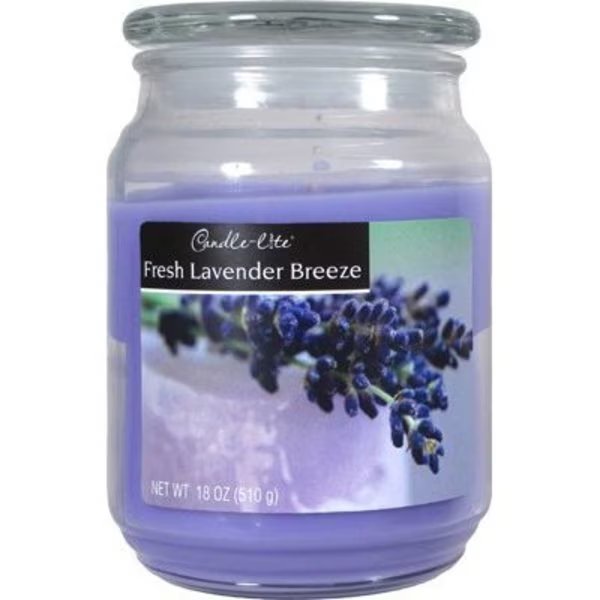18OZ Lavender Candle, Candle Lite, Mfr#: 3297404