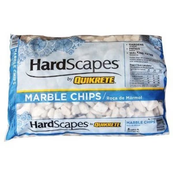 5CUFT WHT Marble Rock, Quikrete, Mfr#: 1175-00