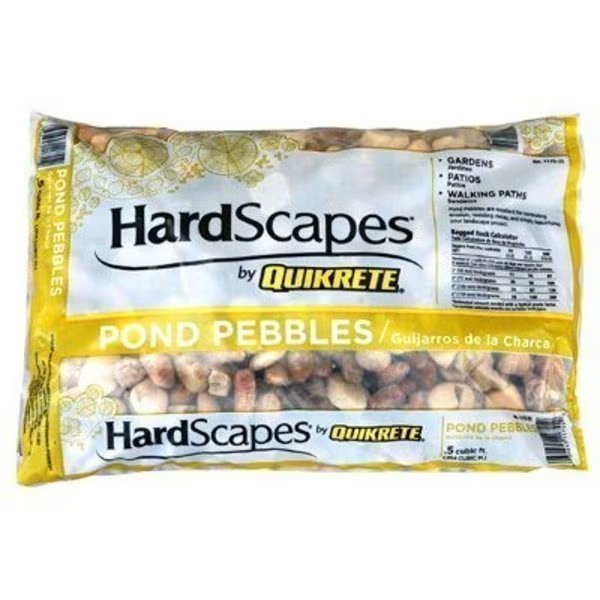 5CUFT Pond Pebbles, Quikrete, Mfr#: 1175-25