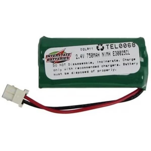 750Mah Telephon Battery, Interstate Batteries, Mfr#: TEL0068