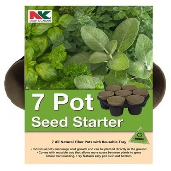 7Pot Seed Start Tray, Green Garden Products, Mfr#: PFB-10