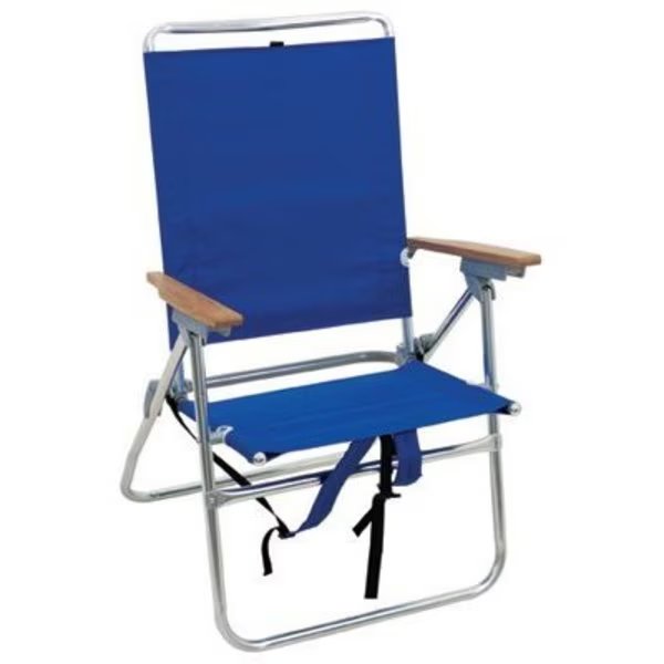 7Pos Hi Boy Beach Chair, Rio Brands, Mfr#: SC642BP-TSPK4