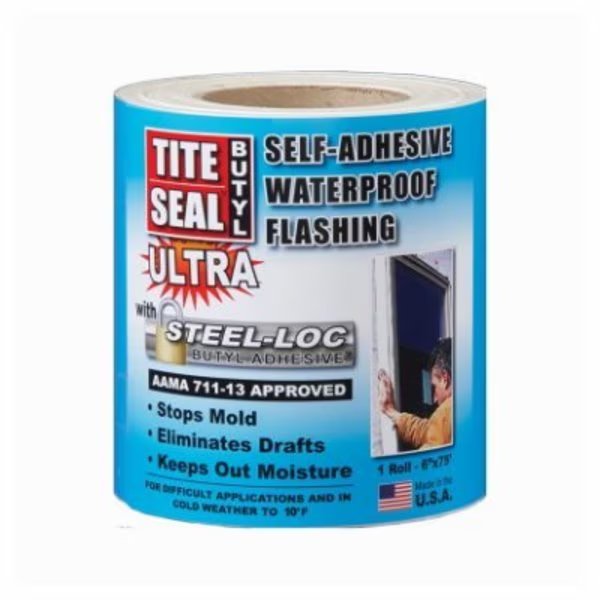 6x75 WHT Butyl Flashing, Cofair Products, Mfr#: TSBULTRA675