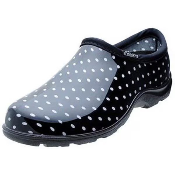 SZ10 Polka Dot GDN Shoe, Principle Plastics, Mfr#: 5113BP10