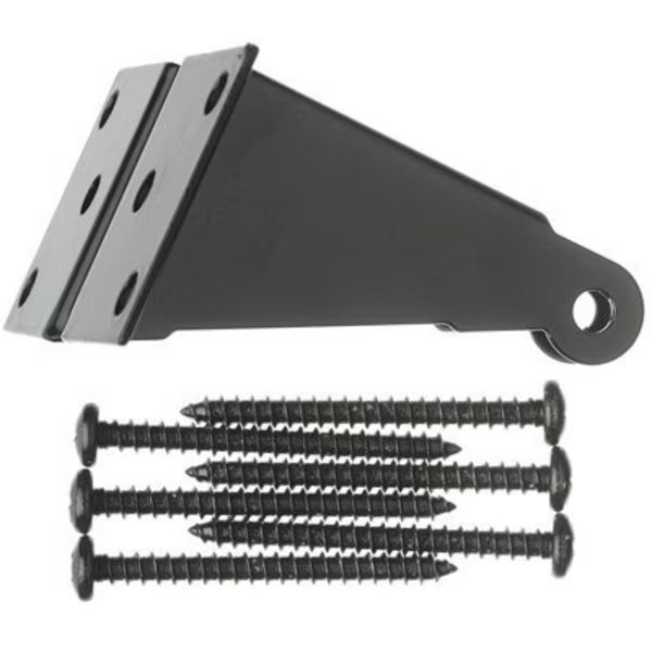 BLK Repl Jamb Bracket, Hampton Products-Wright, Mfr#: V1020RJBBL