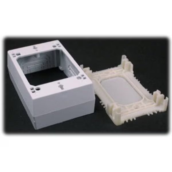 WHT Plas DataCom Box, Wiremold, Mfr#: C53