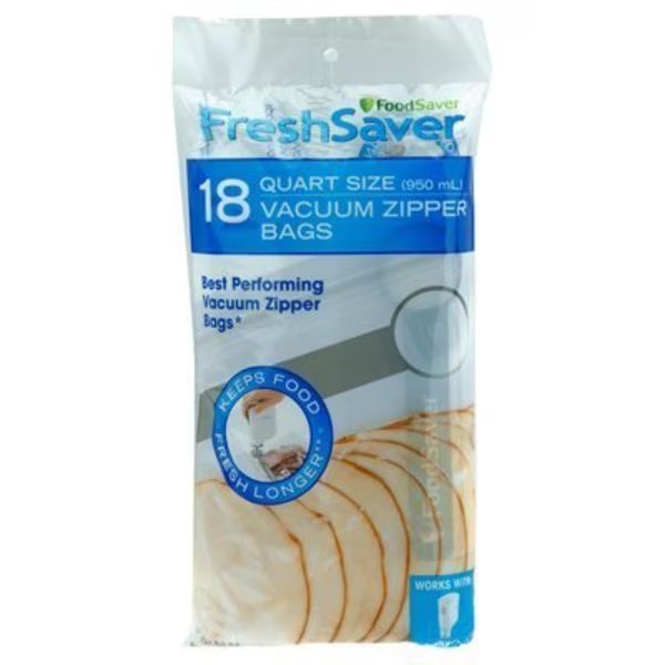 FoodSaver 18CT QT Bag, Newell Brands Distribution, Mfr#: FSFRBZ0216-NP