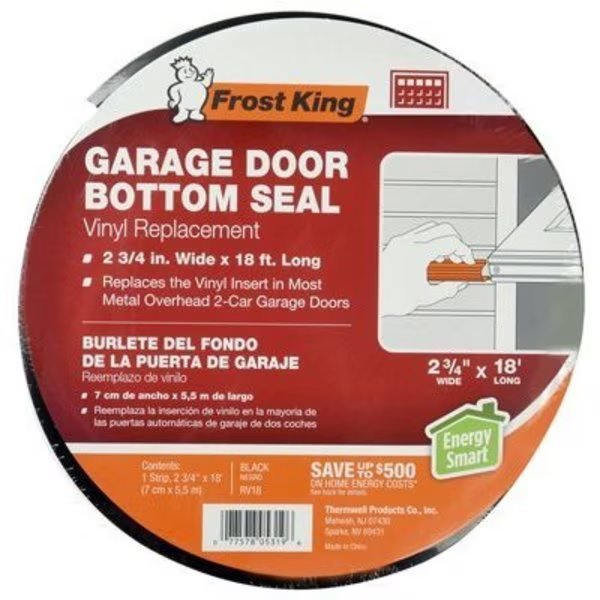 234x18 Garag DR Seal, Thermwell Products, Mfr#: RV18