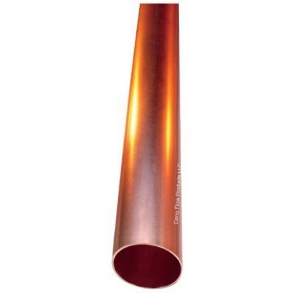 12x5' L Hard COP Tube, Cerro Flow Products, Mfr#: 1538