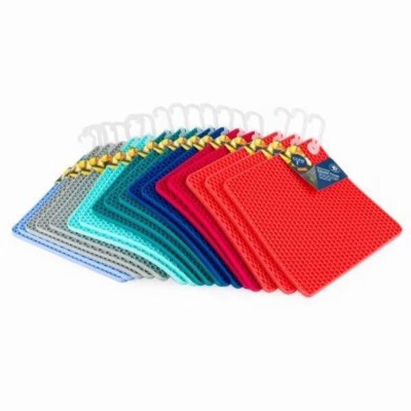 Sili SQ Trivet ASSTD, Core Home, Mfr#: 21302-TV