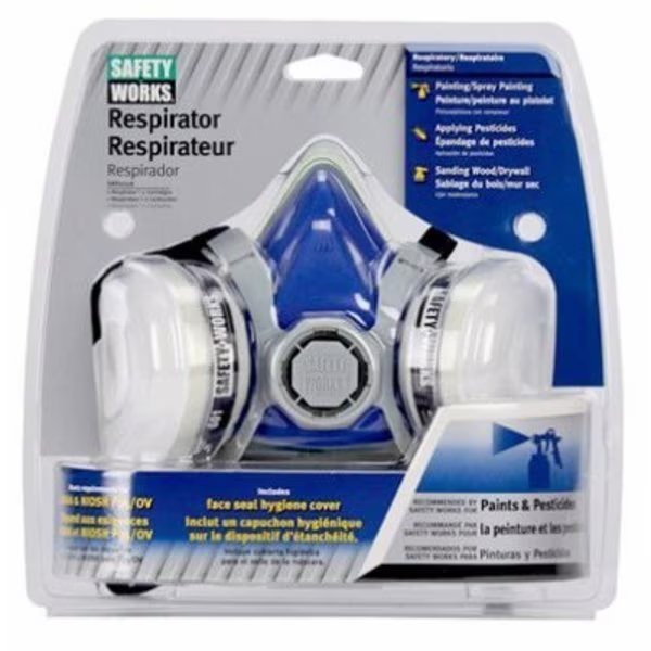 Paint Pest Respirator, Safety Works, Mfr#: SWX00318