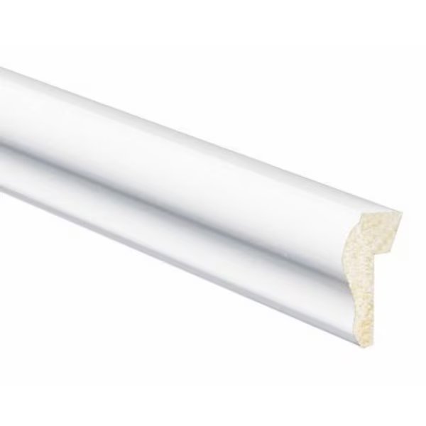 8' WHT OG Cap Molding, Inteplast Building Products, Mfr#: 52920800032
