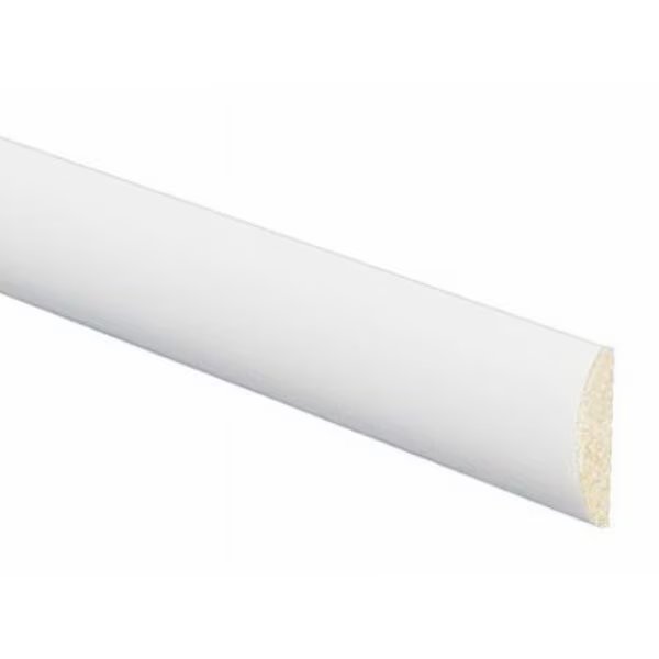 8' WHT Batten Molding, Inteplast Building Products, Mfr#: 61010800032