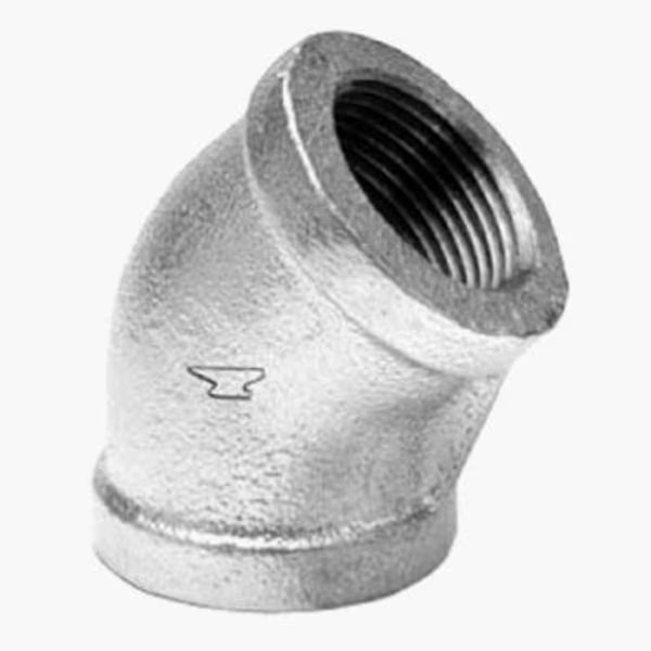 38 Galv 45 DEG Elbow, Asc Engineered Solutions, Mfr#: 8700126553