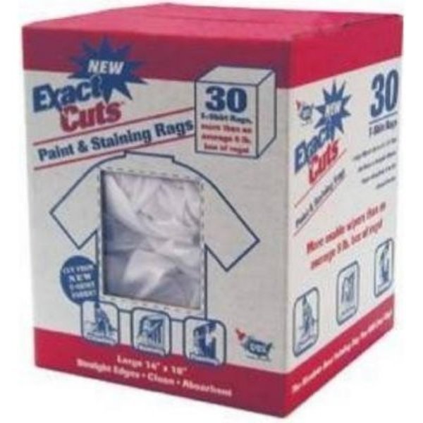 30CT 14x16 TShirt Rags, Intex Supply, Mfr#: W-30005