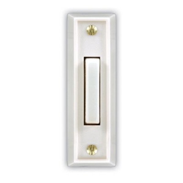 WHT Wired Push Button, Globe Electric, Mfr#: SL-315-1-00