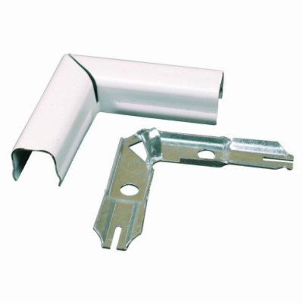WHT MTL HiCap FLT Elbow, Wiremold, Mfr#: BWH6