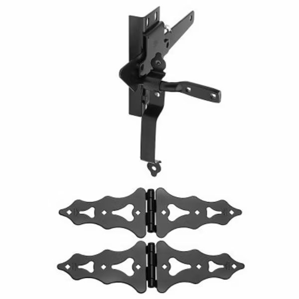 BLK Gate KitHinges, National Mfg/Spectrum Brands Hhi, Mfr#: N109-015
