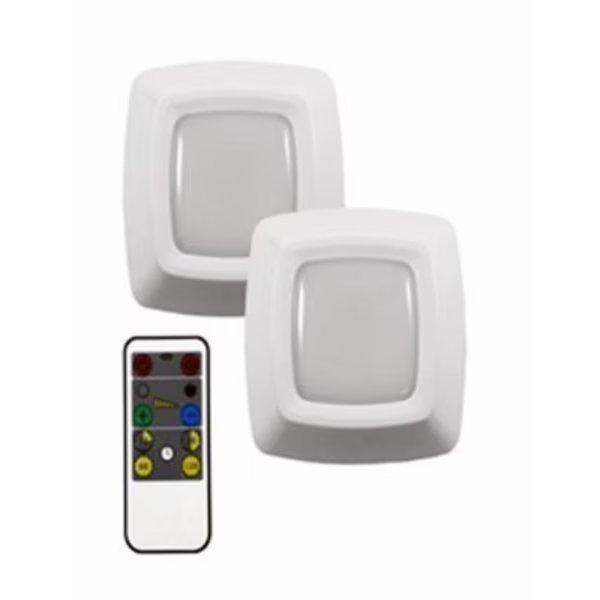 2PK LED Puck Light, Westek, Mfr#: LW2205W-N2
