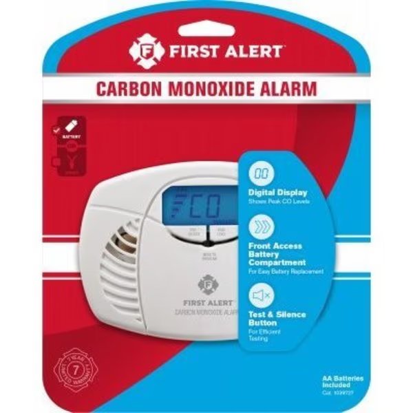 DGTL Display CO Alarm, First Alert Brk, Mfr#: 1039727
