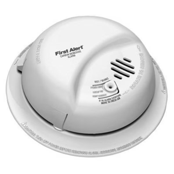 120V ACDC CO Alarm, First Alert Brk, Mfr#: CO5120BN