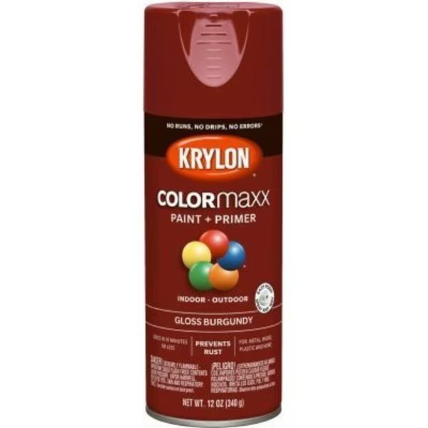 12OZ Burg GLS Paint, Krylon, Mfr#: K05508007