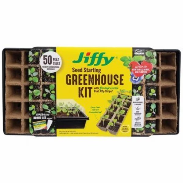 50PK 134SQ Jiffy Pot, Green Garden Products, Mfr#: TS50HST-8