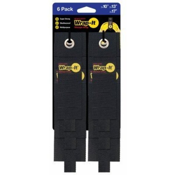 6PK 17 HD Stor Straps, Jjaamm, Mfr#: 106-234BX