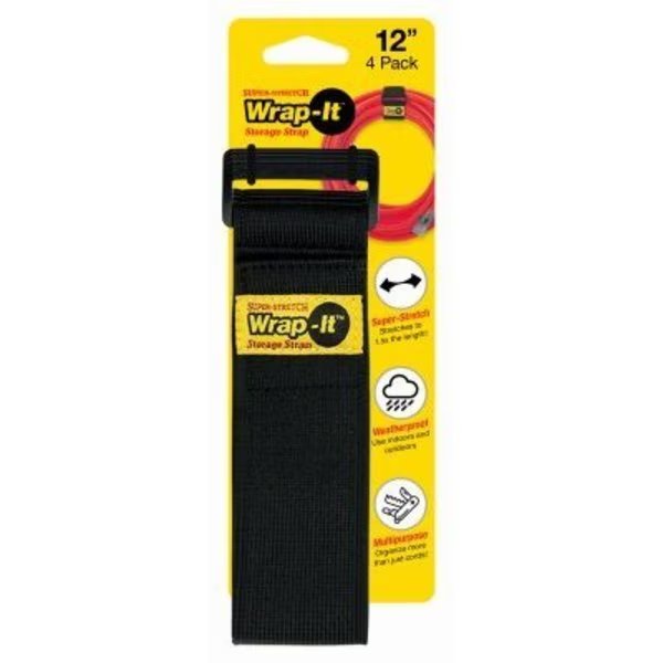 4PK 12 Stretch Straps, Jjaamm, Mfr#: 704-12B