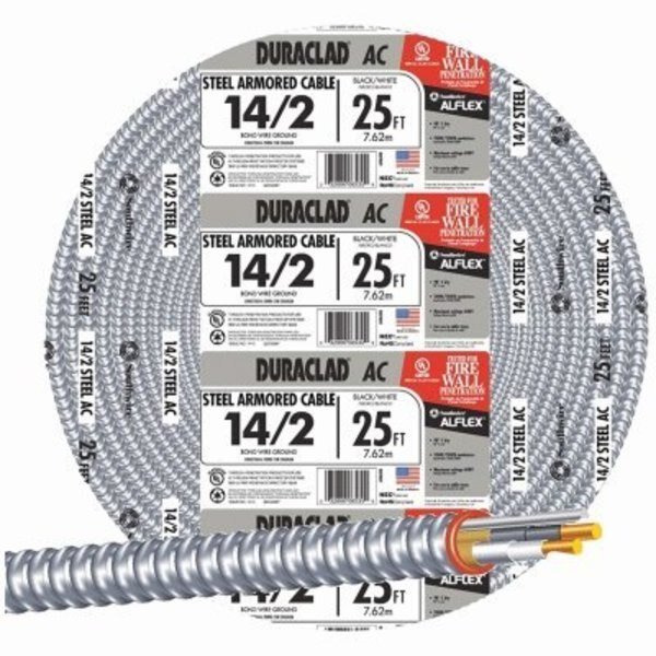 25' 142 Armored Cable, Southwire, Mfr#: 55278321