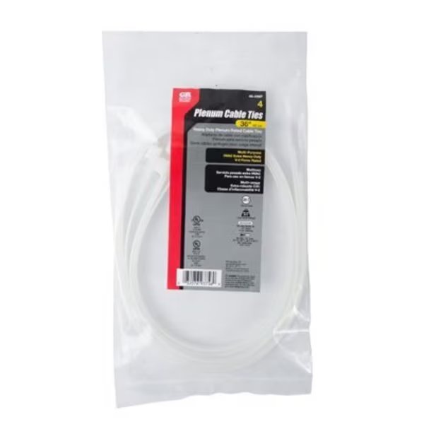 4PK 36 HD Cable Tie, Ecm Industries, Mfr#: 49-436P