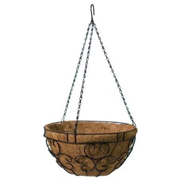 GT 14 BLK Hang Basket, Panacea Productsrp-Import, Mfr#: 88620GT