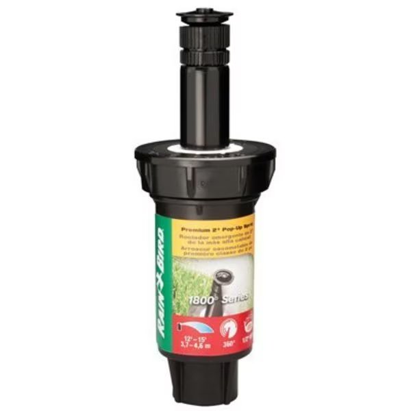 2 ADJ Pop Up Arc Head, Rainbird National Sls, Mfr#: 1802AP8