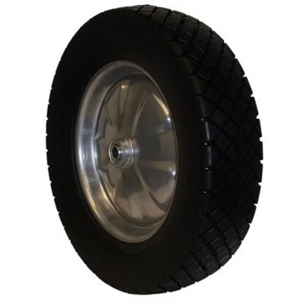 Knobby Flat Free Tire, Marastar, Mfr#: 245