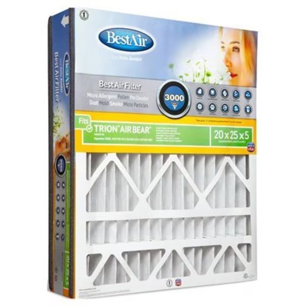 20x25x5 Air Bear Filter, Bsc Preferred, Mfr#: AB2025-13R