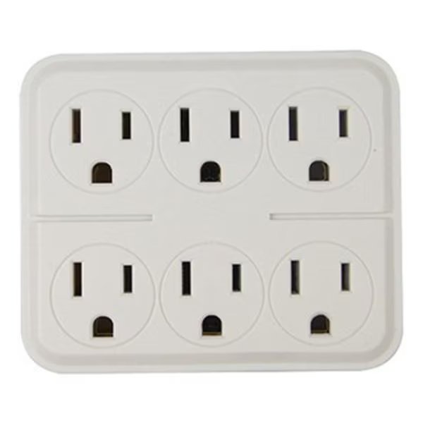 ME WHT 6 Outlet Tap, Kab Enterprise, Mfr#: CT-027W