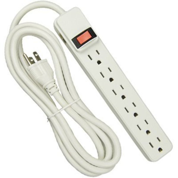 WHT6OutXL Power Strip, Kab Enterprise, Mfr#: PS-669 8FT