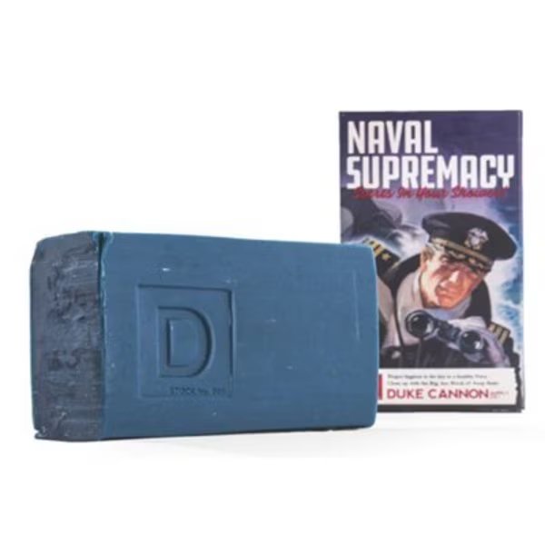 10OZ Naval Sup Bar Soap, Duke Cannon Supplympany, Mfr#: 03BLUE1