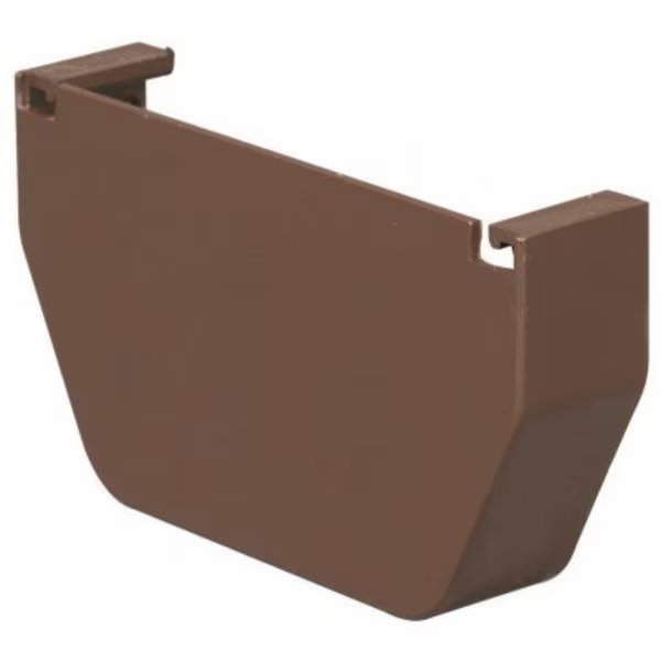 5 BRN Vinyl End Cap, Amerimax Home Products, Mfr#: T1511