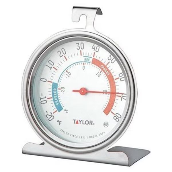 SS Refrig Thermometer, Taylor Precision Products, Mfr#: 5924