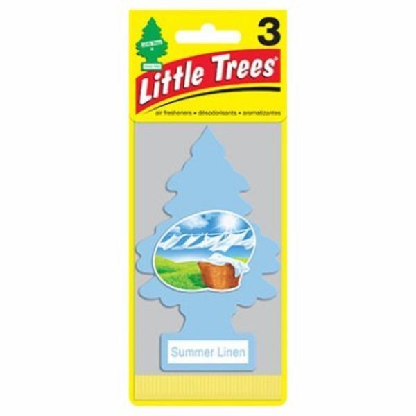 3PK Linen Air Freshener, Car Freshnerrp, Mfr#: U3S-32074