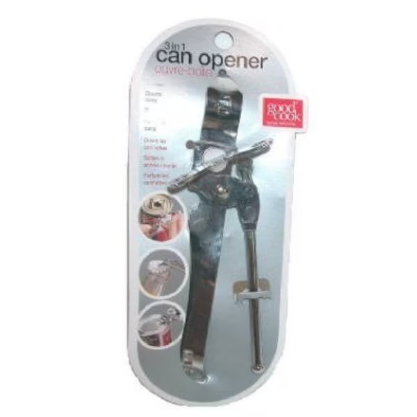 BRT CHR 3Way Can Opener, Bradshaw, Mfr#: 11800