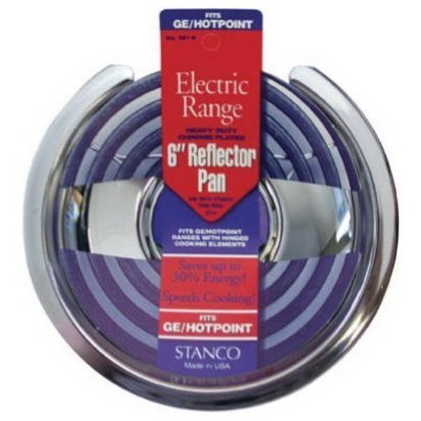6 CHR Refl Pan For GE, Stanco Metal Prod, Mfr#: 501-6