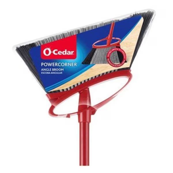 LG HSEHLD Angled Broom, Ocedar Brands, Mfr#: 151332