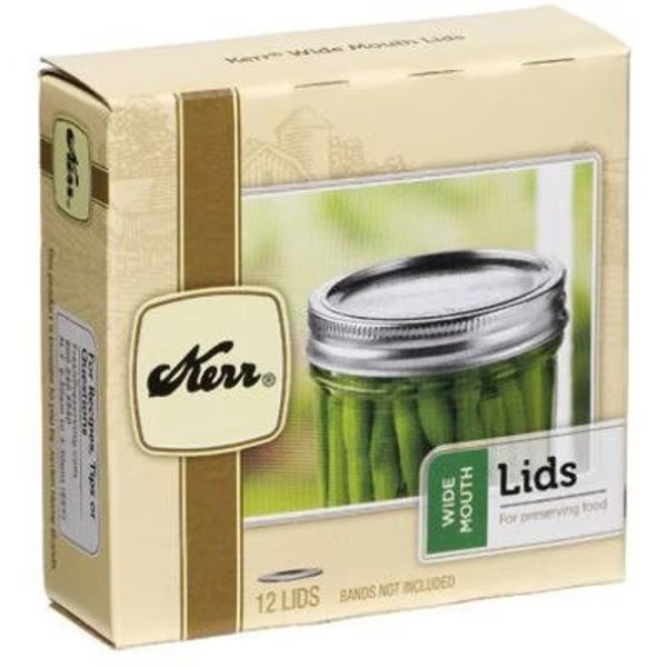 Kerr 12PK WM Jar Lid, Rubbermaid, Mfr#: 2139399