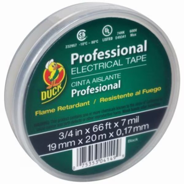 34x66' BLK Elec Tape, Shurtech Brands, Mfr#: 299019