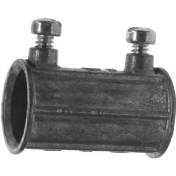 1 EMT Screw Coupling, Halex, Mfr#: 12410